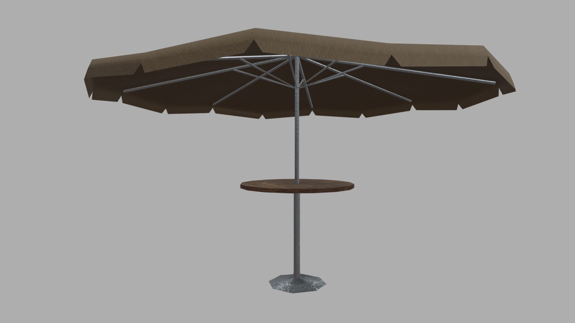 Outdoor Table Download Free 3D model by ineesgoncalvees [0efaa8d