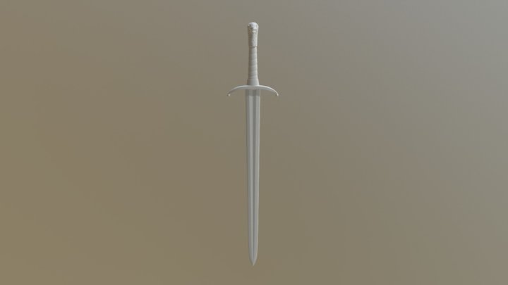 Longclaw sword 3D Model
