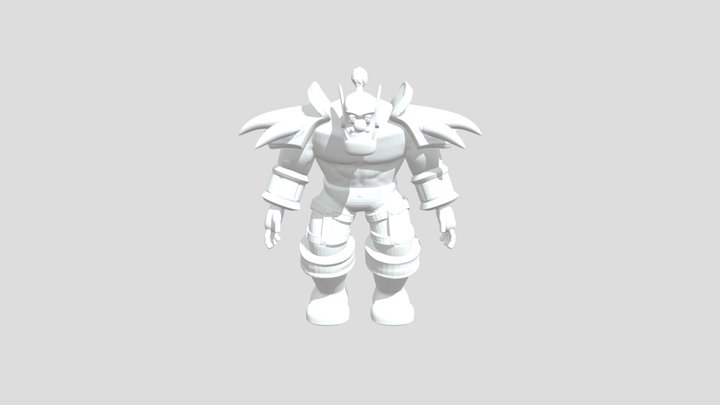 Orco Esculpido Ricci Mk2 (Entrega Desafio 3) 3D Model