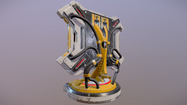 Laser Blocker 3D Model