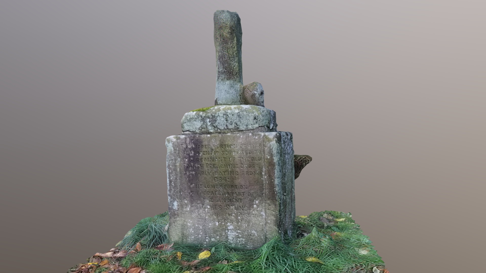 Tockholes Cross St Stephen's churchyard - 3D model by csdrabble ...