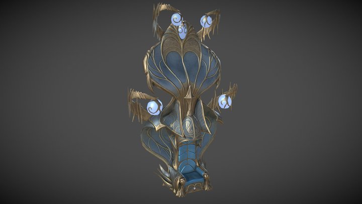 Draunheim Throne 3D Model
