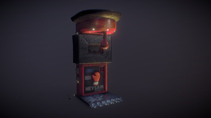 HEYSAM: Boxing Machine 3D Model