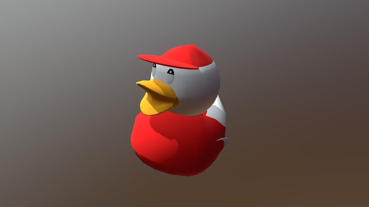 Rubber Duck - Huey 3D Model
