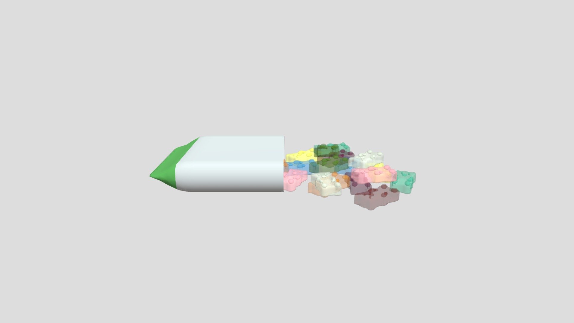 Gummy bears from Poly by Google