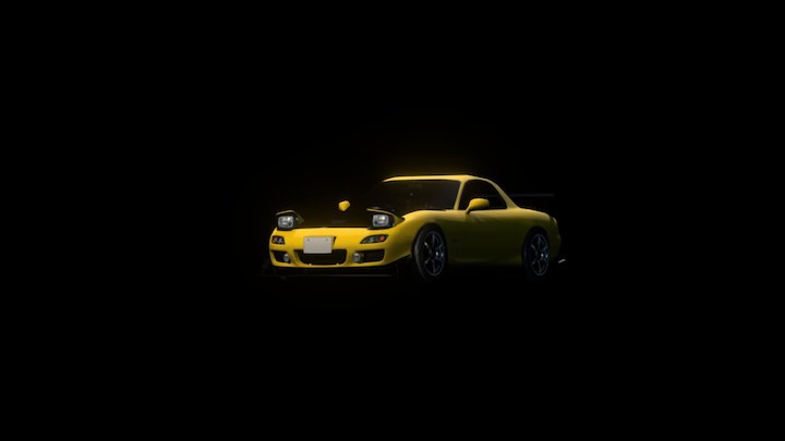 Mazda RX7 FD3S - Drift Spirits 3D Model