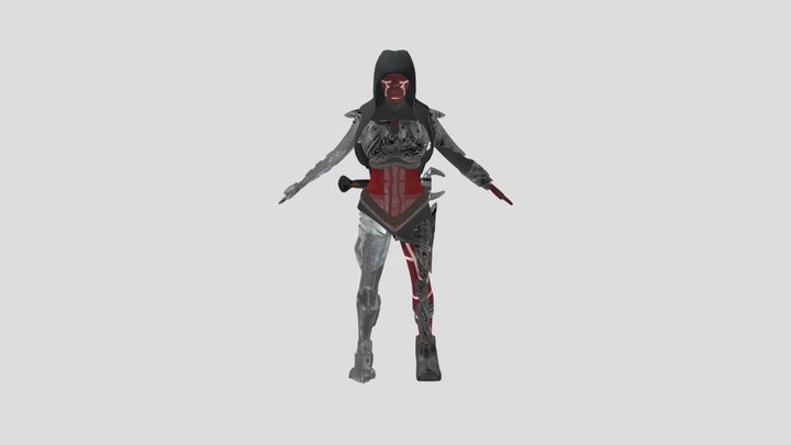 Sith/dark Jedi Zabrak concept 3D Model