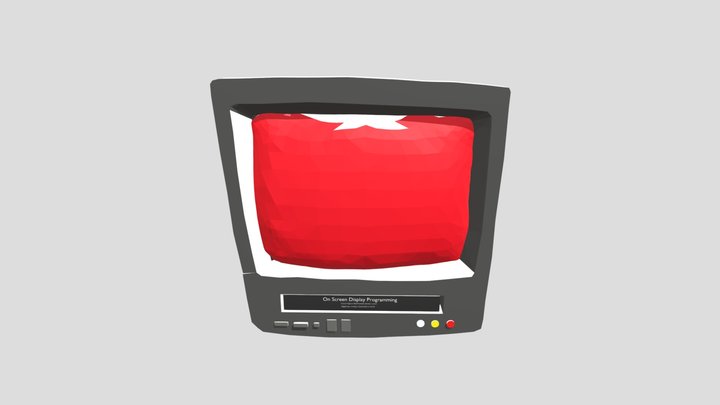 VCR Tv set RED SCREEN