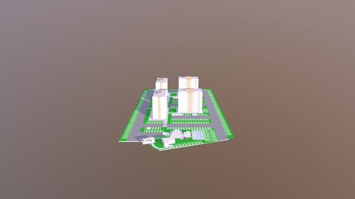 Condominio Completo 3D Model