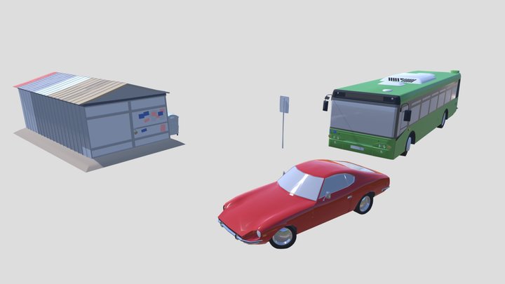 [HW XYZ School] Coloring 3D Model