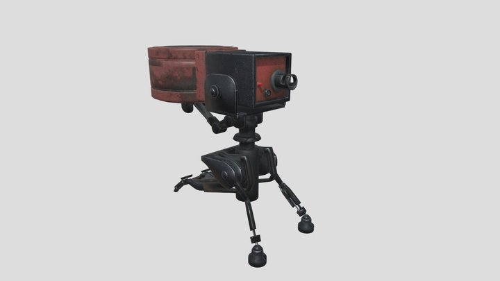 TF2 Sentry 3D Model