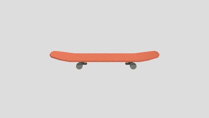 Skatebaord 3D Model