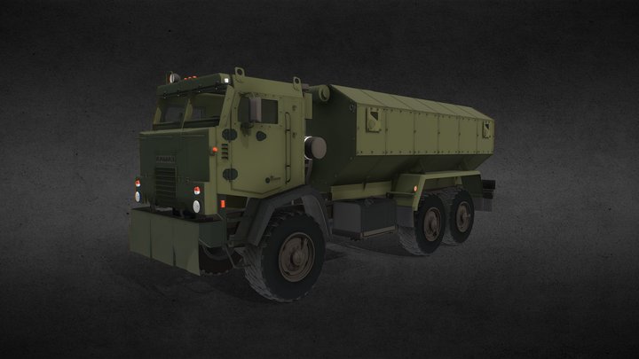 Kamaz Medwed 3D Model