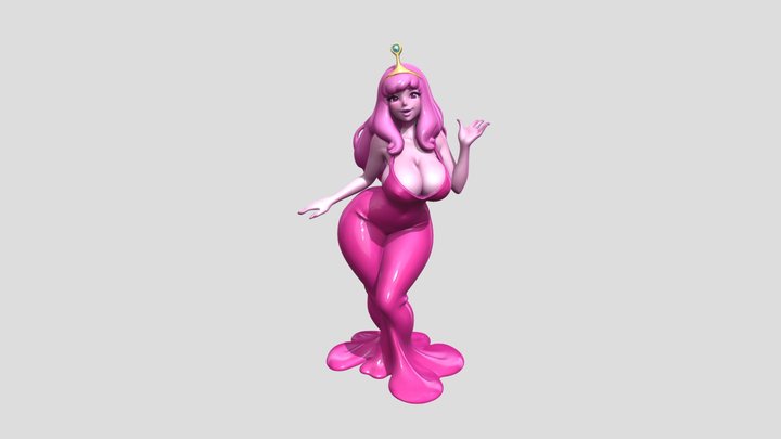 Princess Bubblegum – Modello 3D gratuito STL