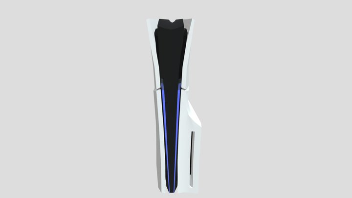 PS5 Slim 3D Model