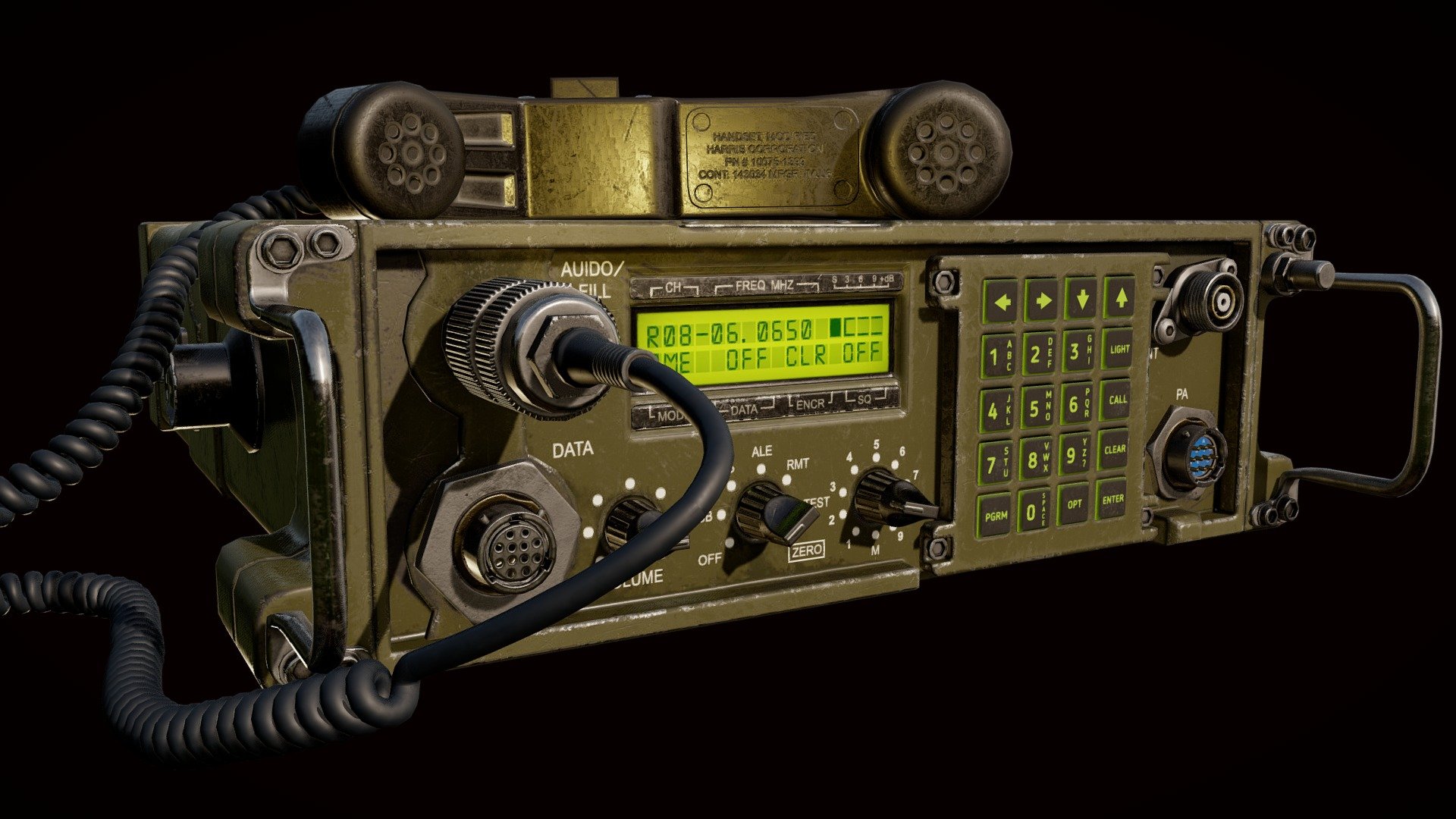 Military Radio (AN/PRC-138) - 3D model by abendstern51 [0f04aa5 ...