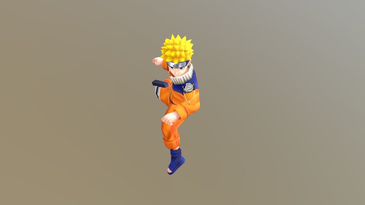 Naruto 3D Model
