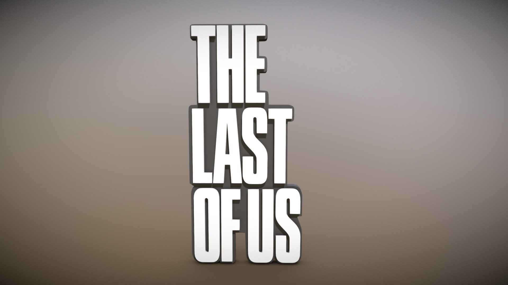 The last of us logo - Buy Royalty Free 3D model by yogi_sandhi [0f057fa ...