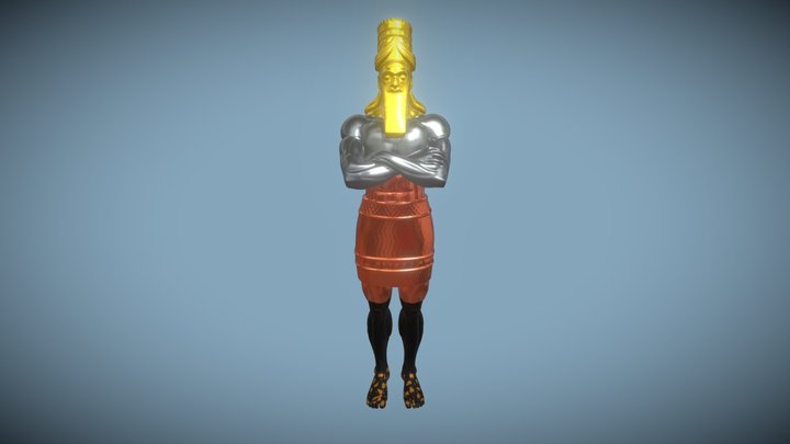 Immense Image of Daniel 2 3D Model