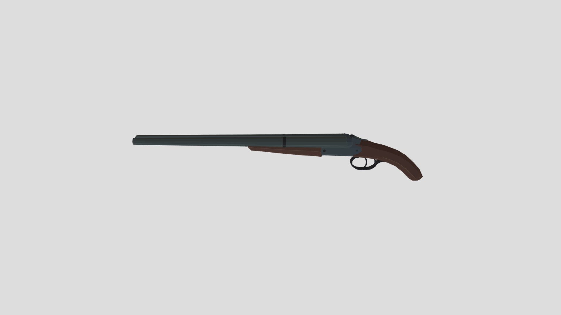 Double Barrel Shotgu