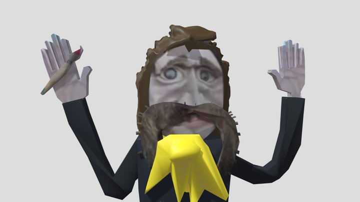 victor considerant 3D Model