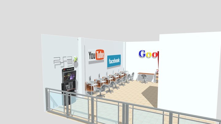 Backrooms Level 3552, Googlerooms 3D Model