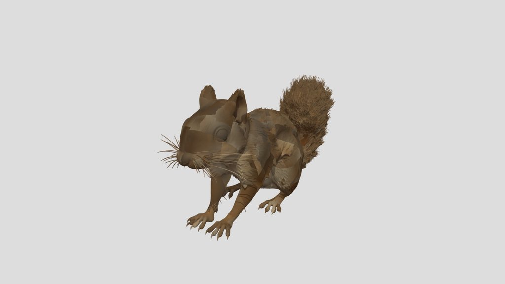 Squirrel 3D Model