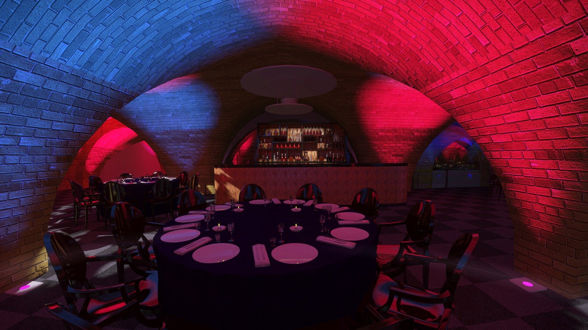 Old Billingsgate Vaults VR Tour — Sketchfab embed 3D viewer