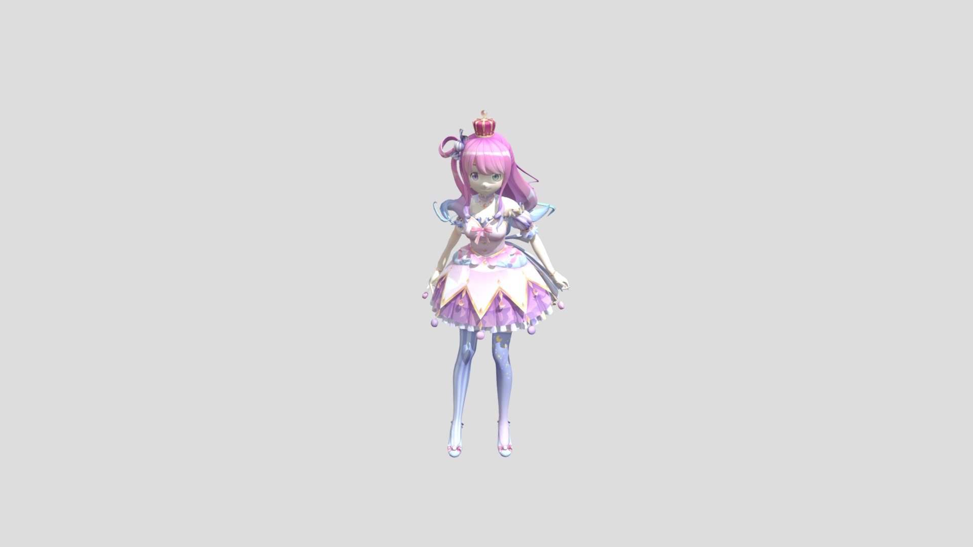 Himemori- Luna- Dance — Sketchfab embed 3D viewer