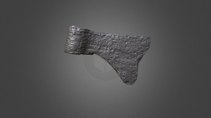 Iron trade axe (RA1-2-312), Gilbert Site, Texas 3D Model