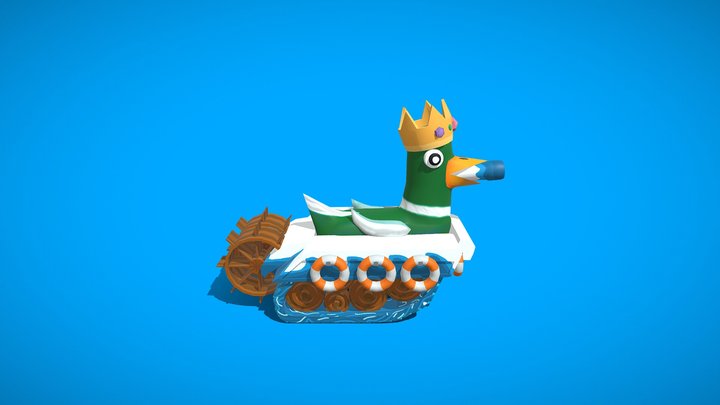 Tank Duck 3D Model