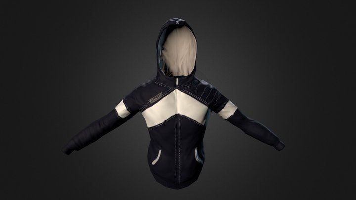 Assassins creed Zipper hoodie 3D Model