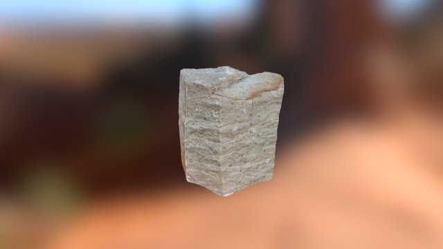 Gypsum Springs Fm. - Massive Rock Gypsum 3D Model