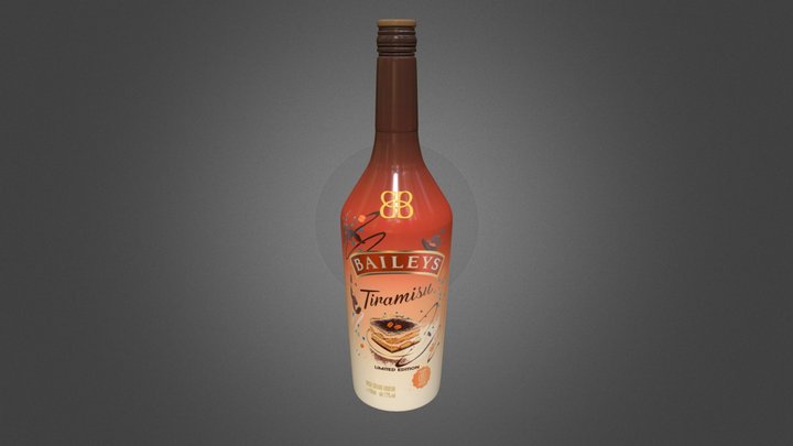 Baileys Tiramisú 3D Model