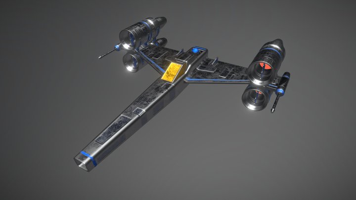 Starfighter 4XT 3D Model