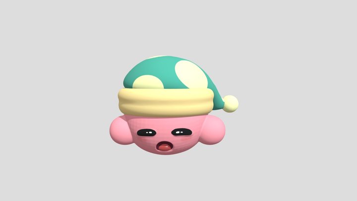 Kirby sleepy 3D Model