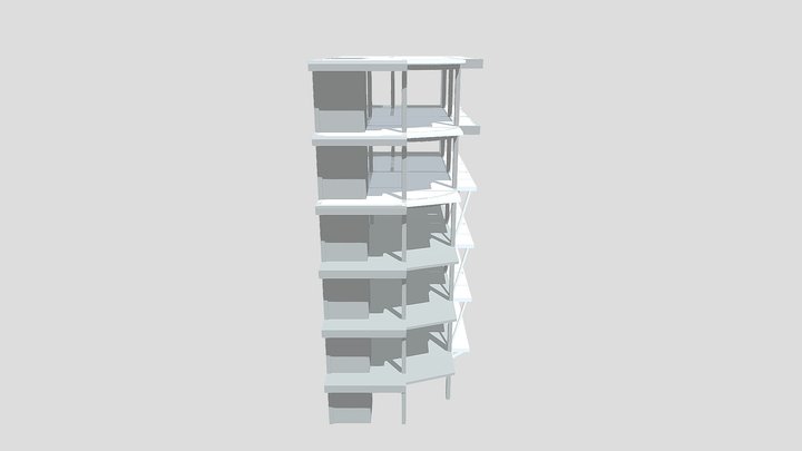 Composite structure V1 3D Model