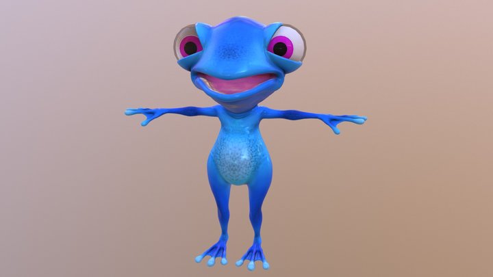 Froggy 3D Model