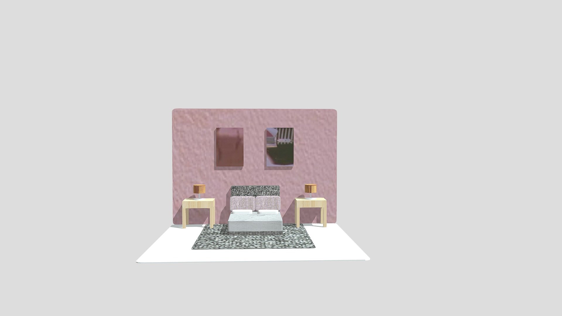 low poly bedroom - Download Free 3D model by IhateBlenderlol [0f101bb ...