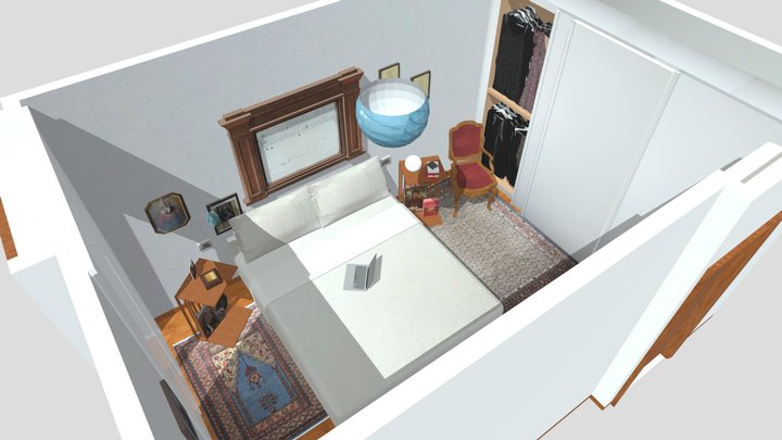 Faby Room 3D Model