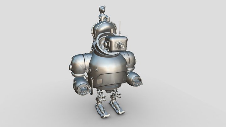 The Wanderer 3D Model