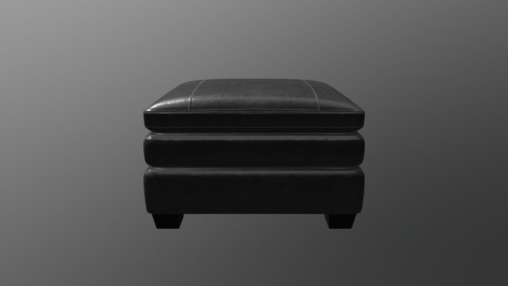 Gleason Chair Ottoman 3D Model