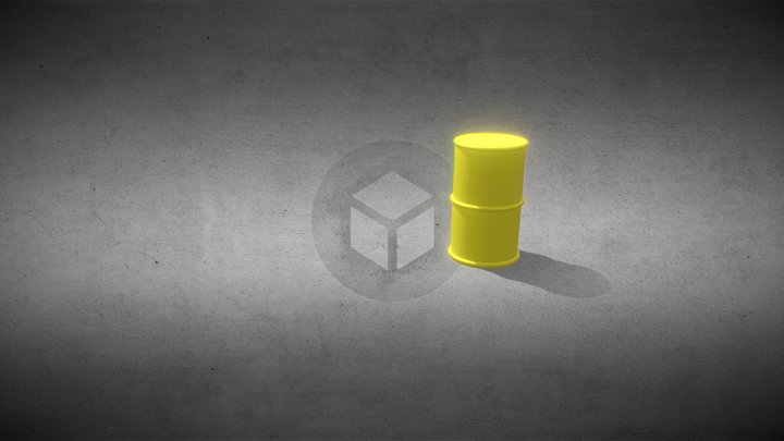 inflatable barrel 3D Model