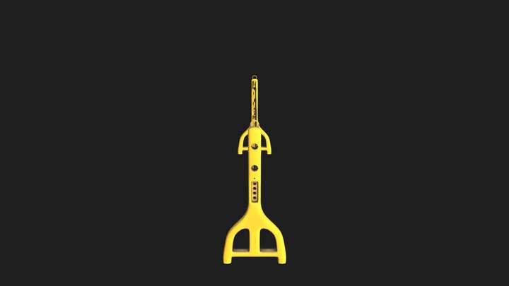 extendable barrier 3D Model