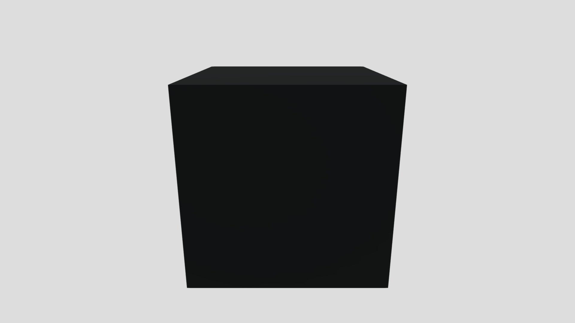 Black Cube Download Free 3d Model By Abbyfloyd Abbyfloyd 0f158cd