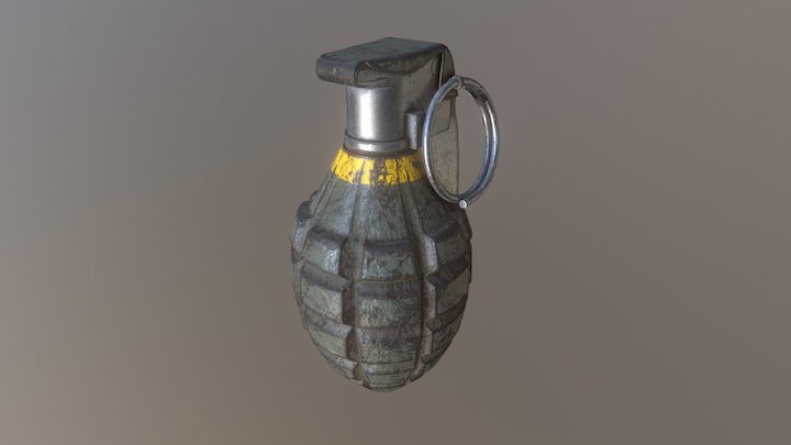 Grenade 3D Model