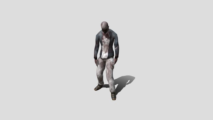 Zombie 3D Model