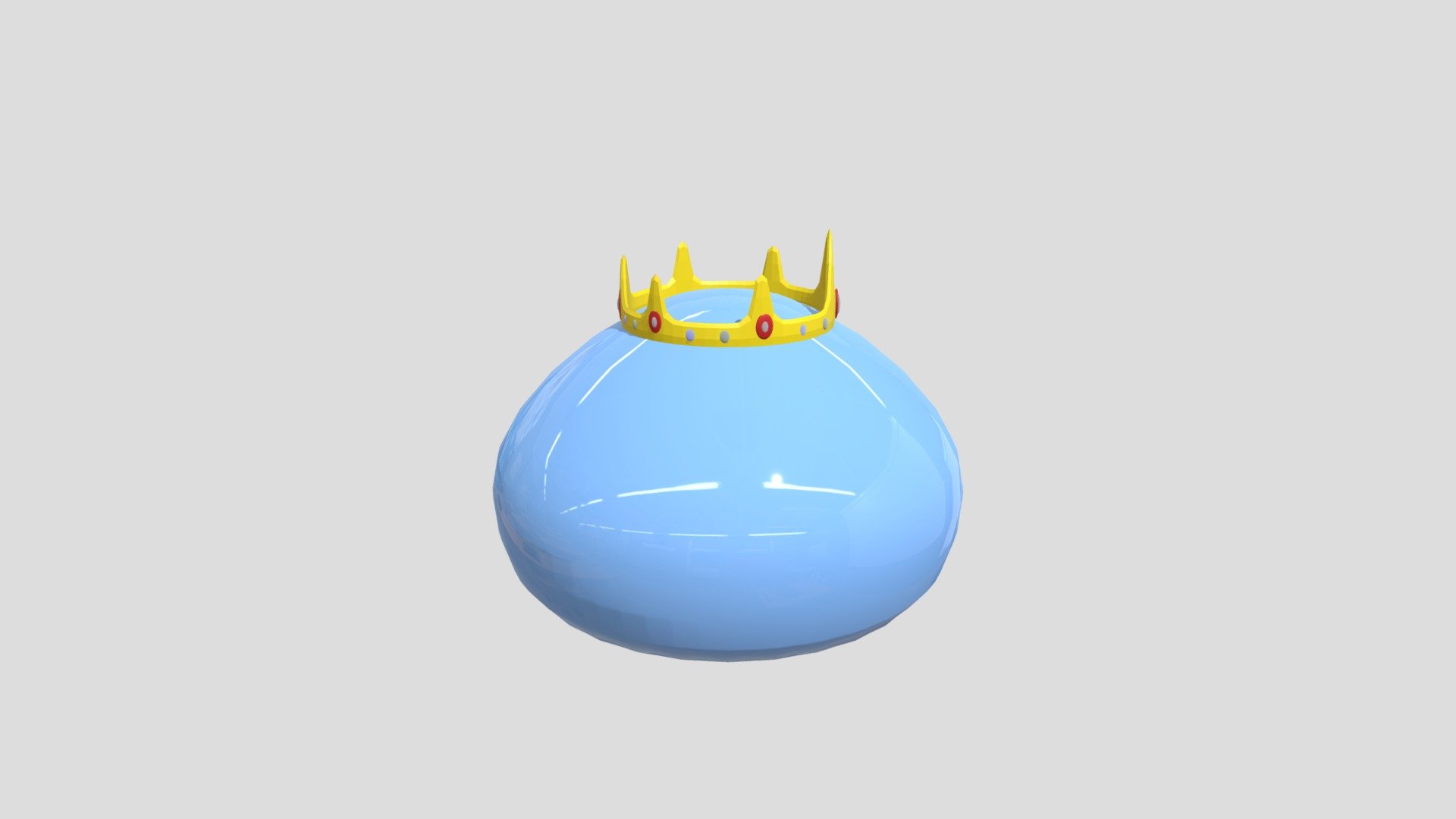 King Slime 3D model by Omer1122 [0f17c6f] Sketchfab