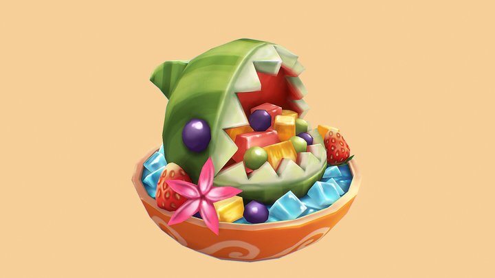 Fruit Salad - Shop Titans 3D Model