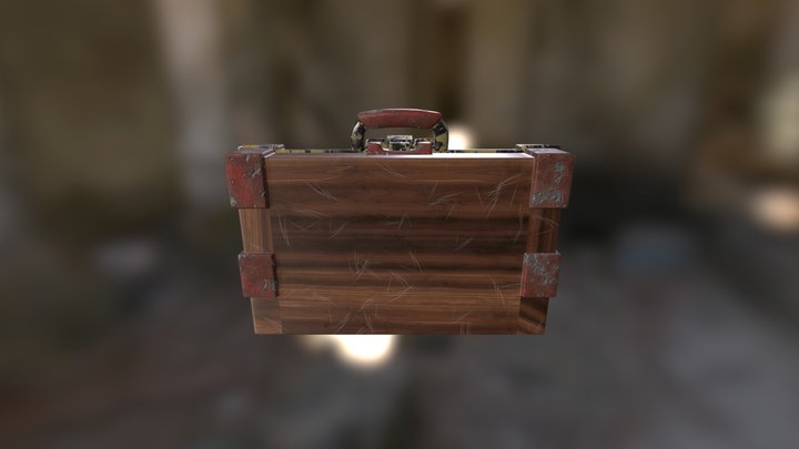 The Murder Case Briefcase 3D Model